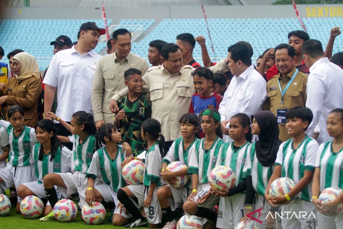 Prabowo Subianto Resmikan 17 Stadion Berkualitas FIFA di Indonesia