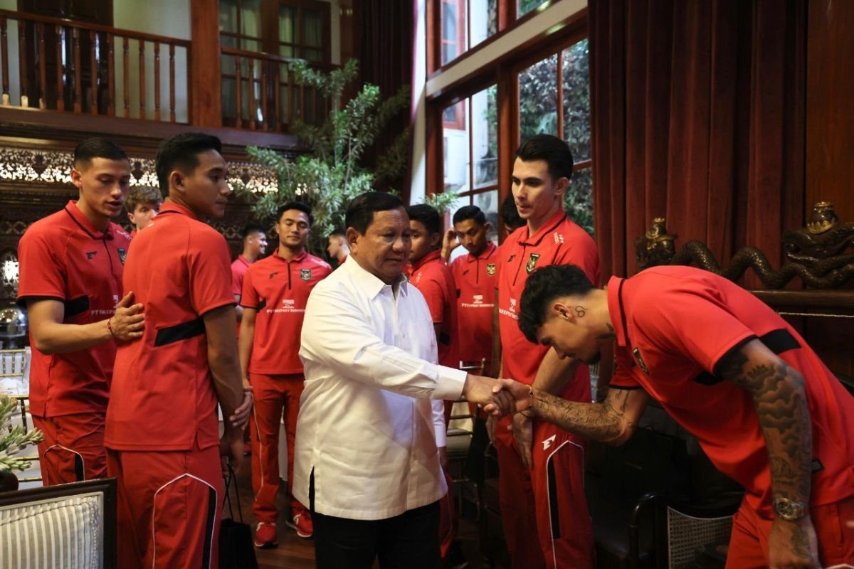 Presiden Mengingatkan Timnas untuk Terus Berjuang Maksimal meski Sudah Lolos ke Playoff